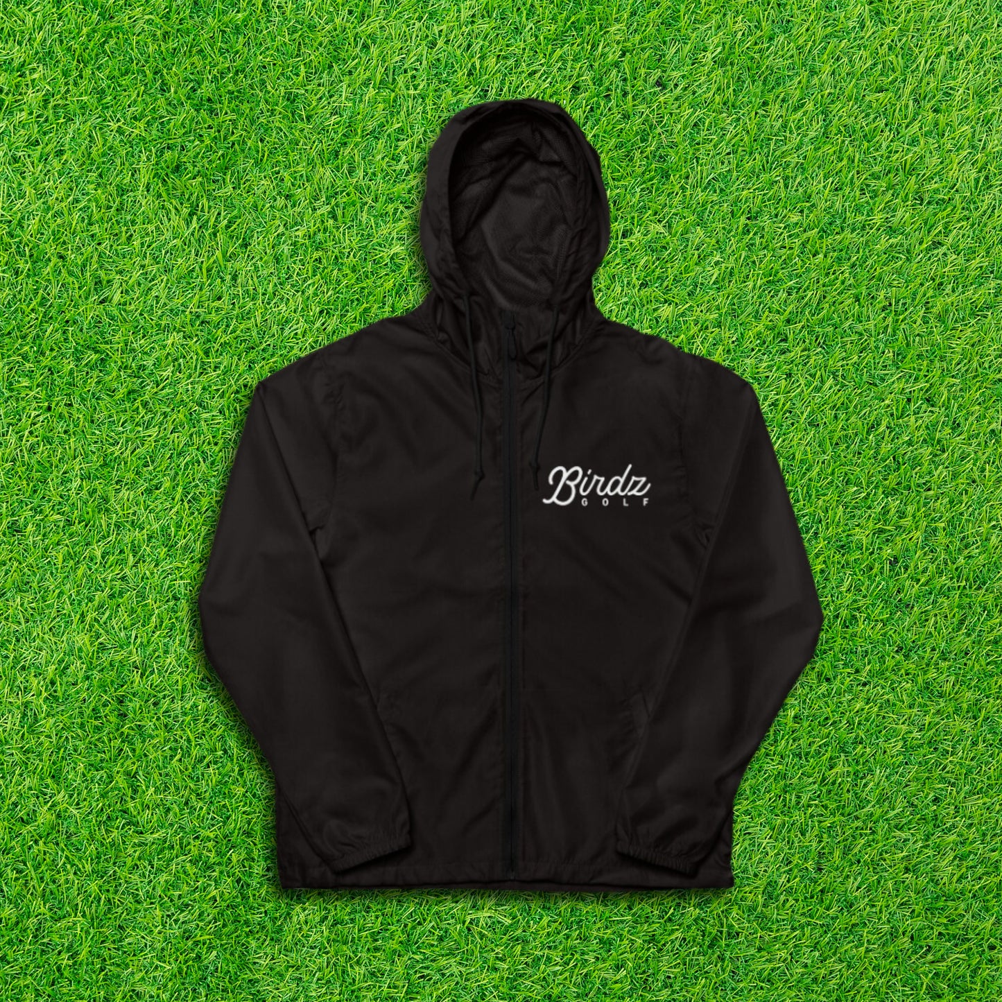 Unisex lightweight zip up windbreaker - Birdz Golf - BIRDZ. ONLY.