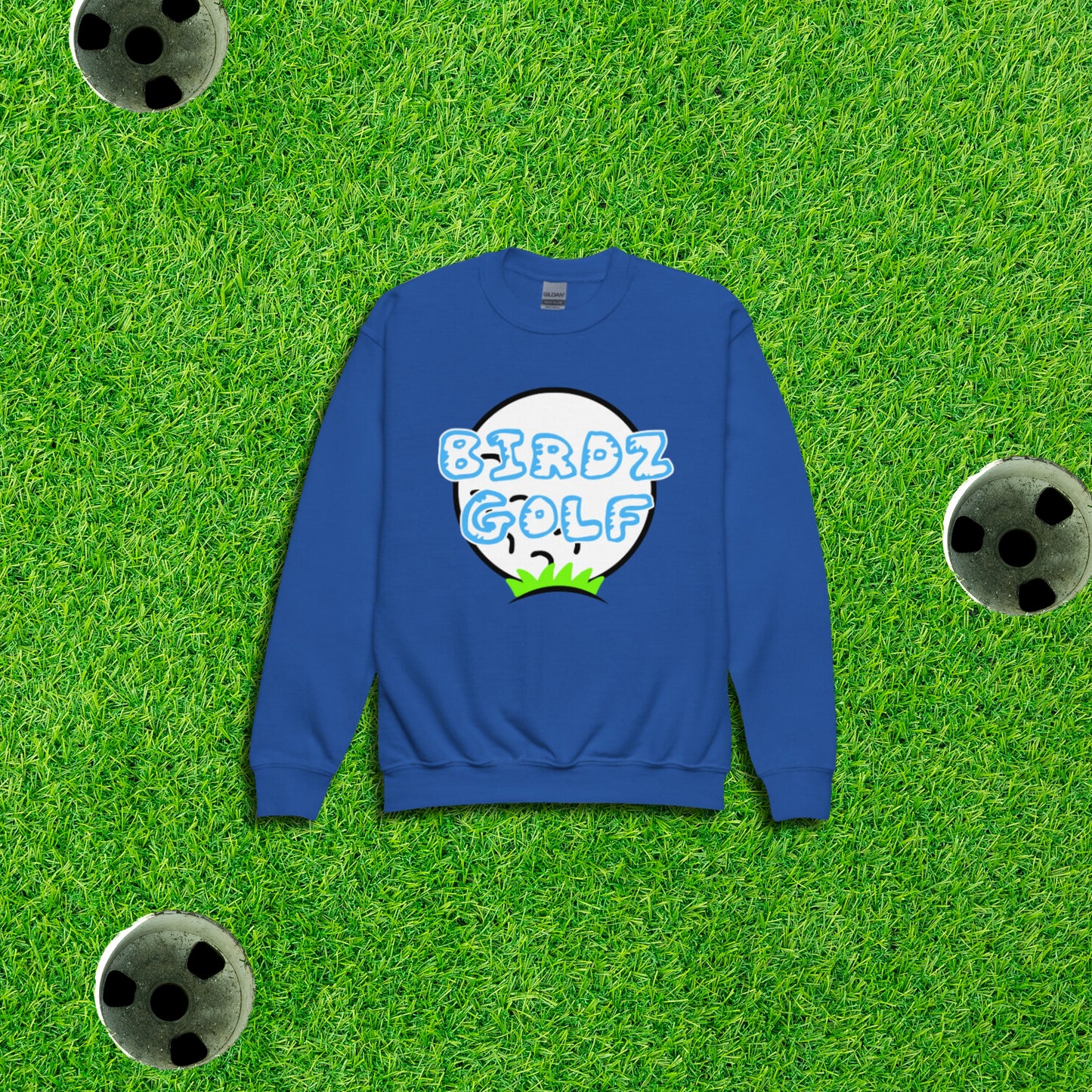 Birdz Golf Youth crewneck sweatshirt - Birdz Golf - BIRDZ. ONLY.