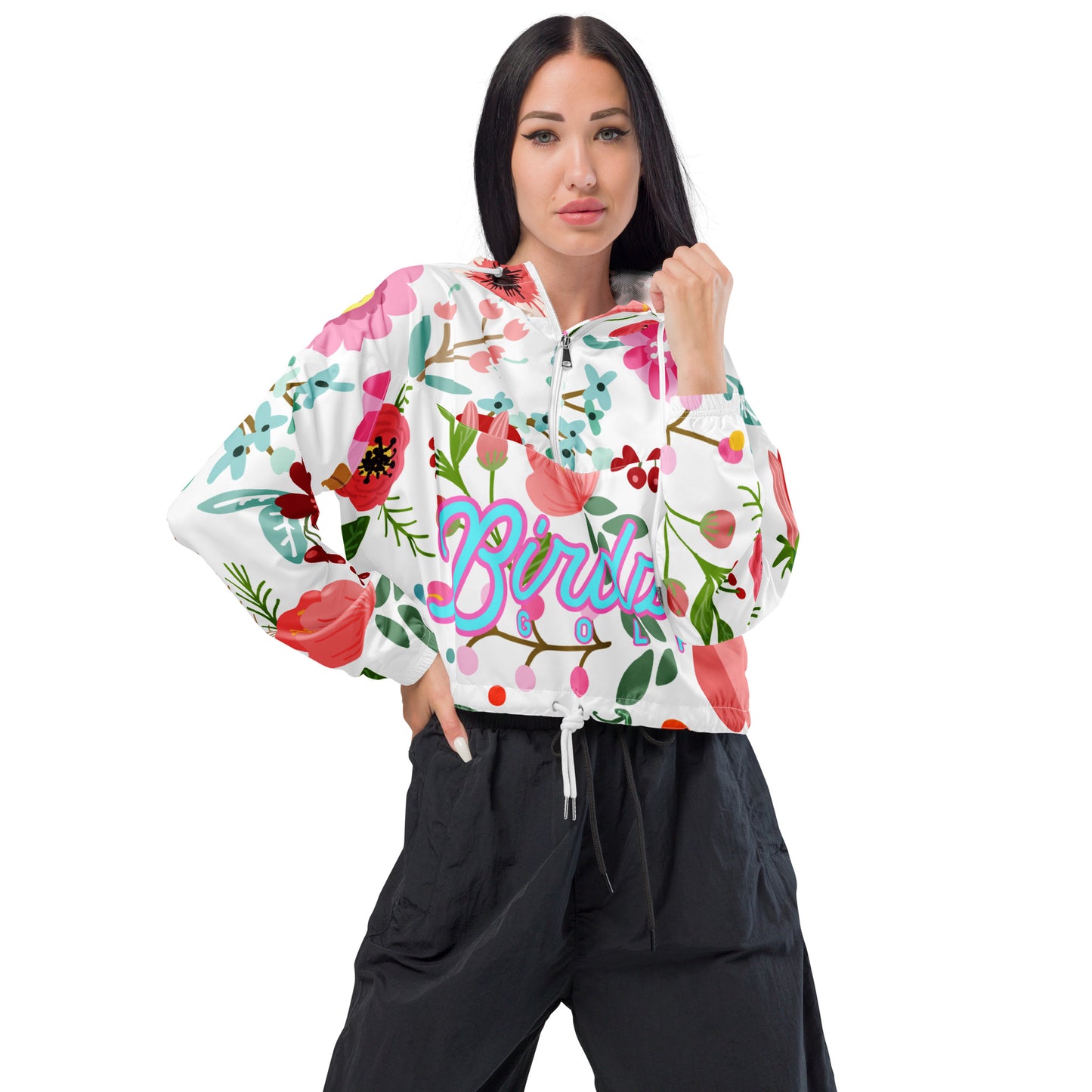 Birdz Golf Women’s cropped windbreaker - Birdz Golf - BIRDZ. ONLY.