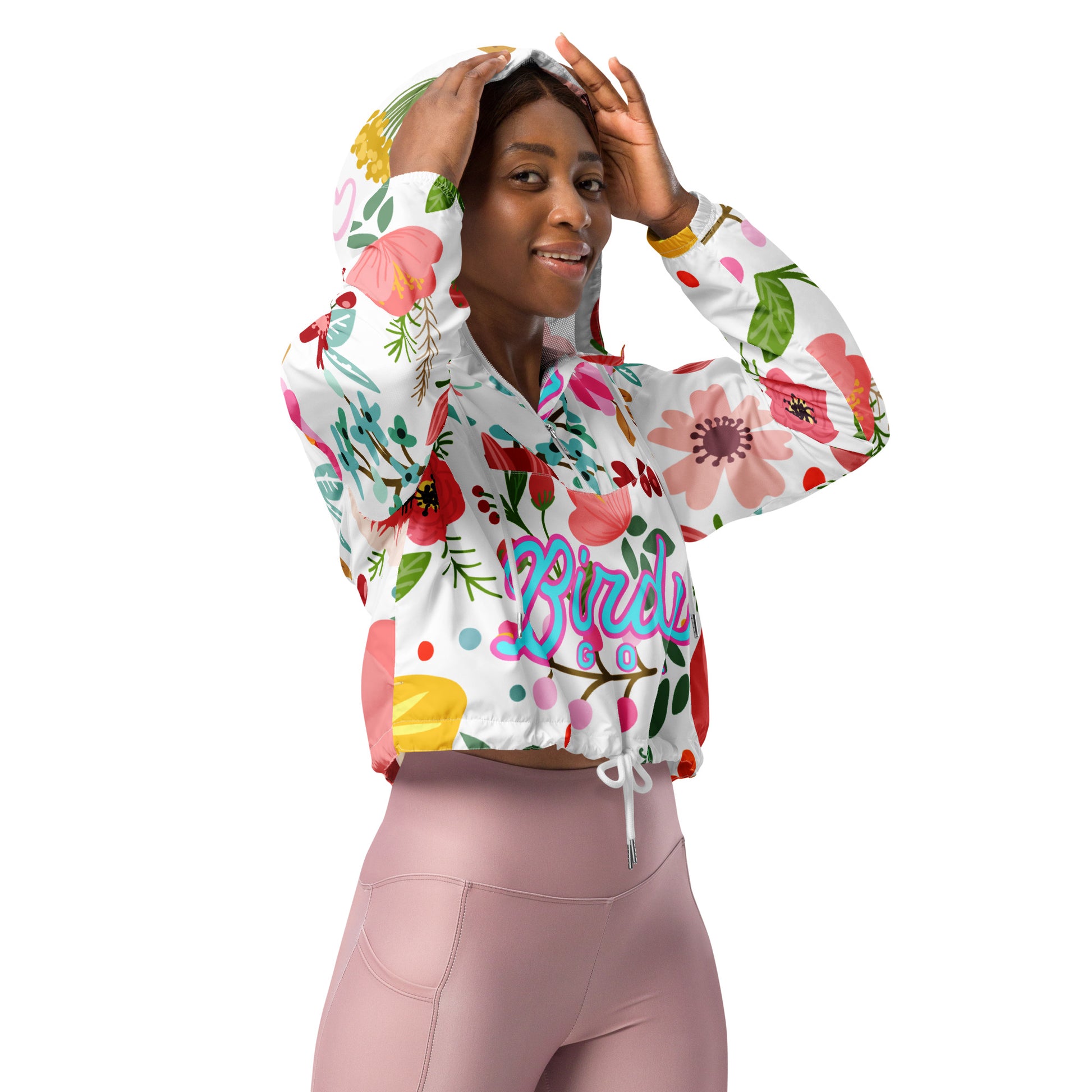 Birdz Golf Women’s cropped windbreaker - Birdz Golf - BIRDZ. ONLY.