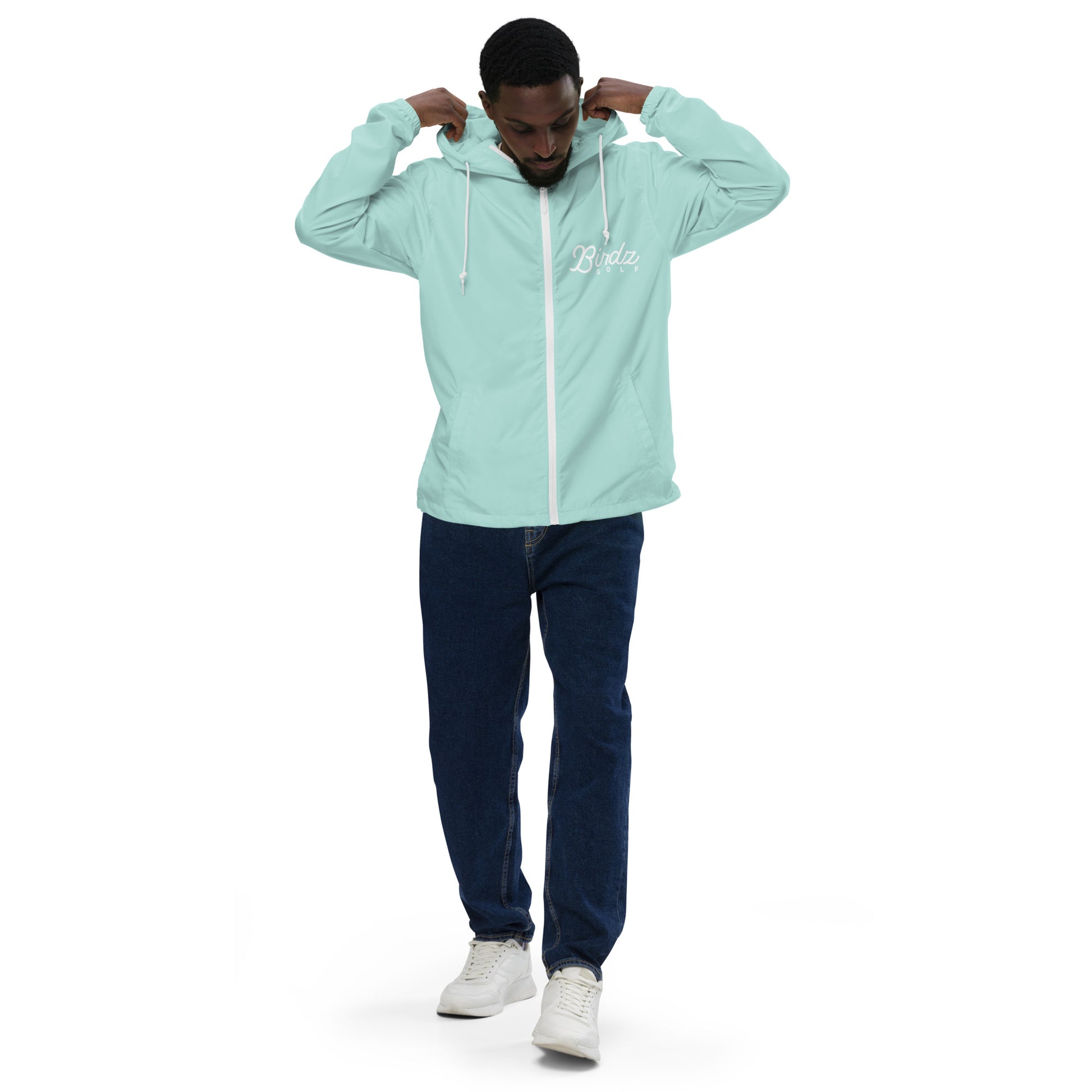 Unisex lightweight zip up windbreaker - Birdz Golf - BIRDZ. ONLY.