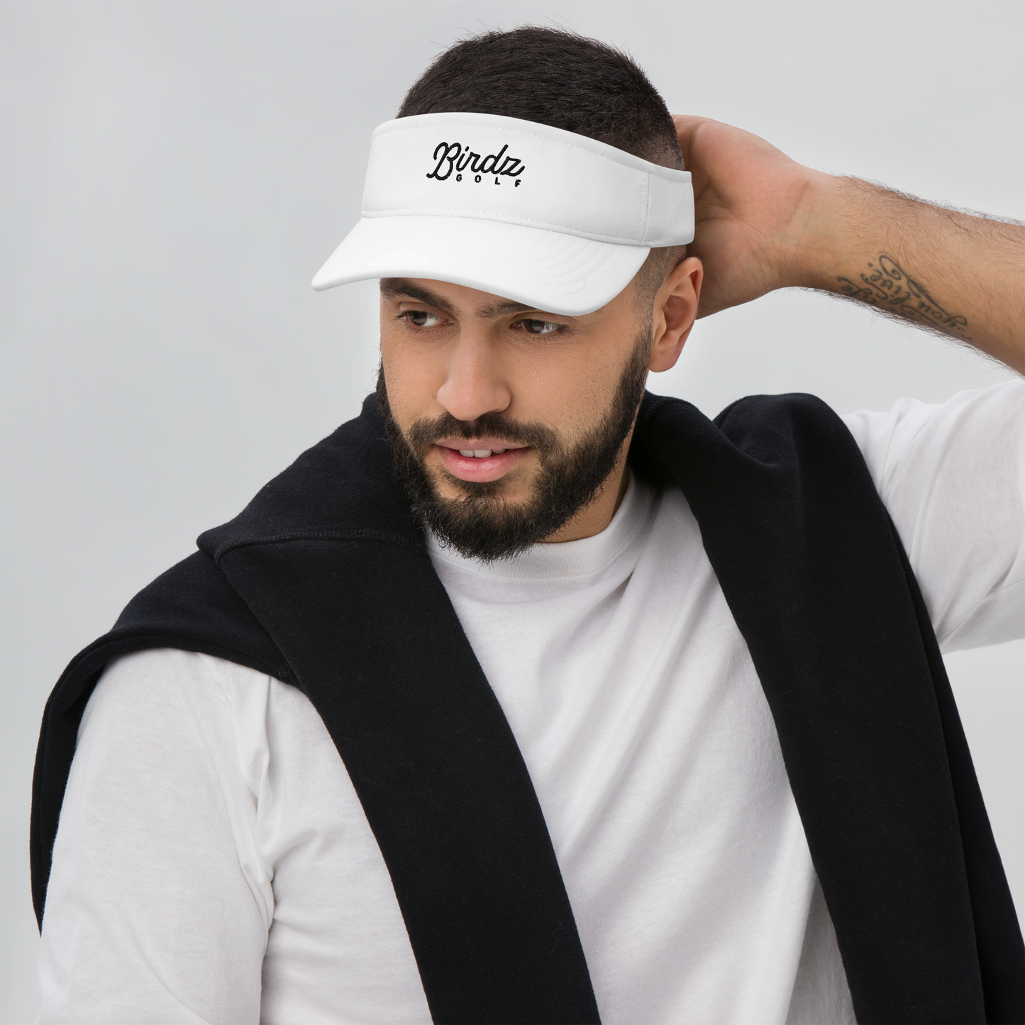 Birdz Golf Visor (Black Logo)