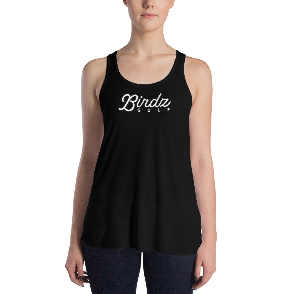 Women's Flowy Racerback Tank - Birdz Golf - BIRDZ. ONLY.