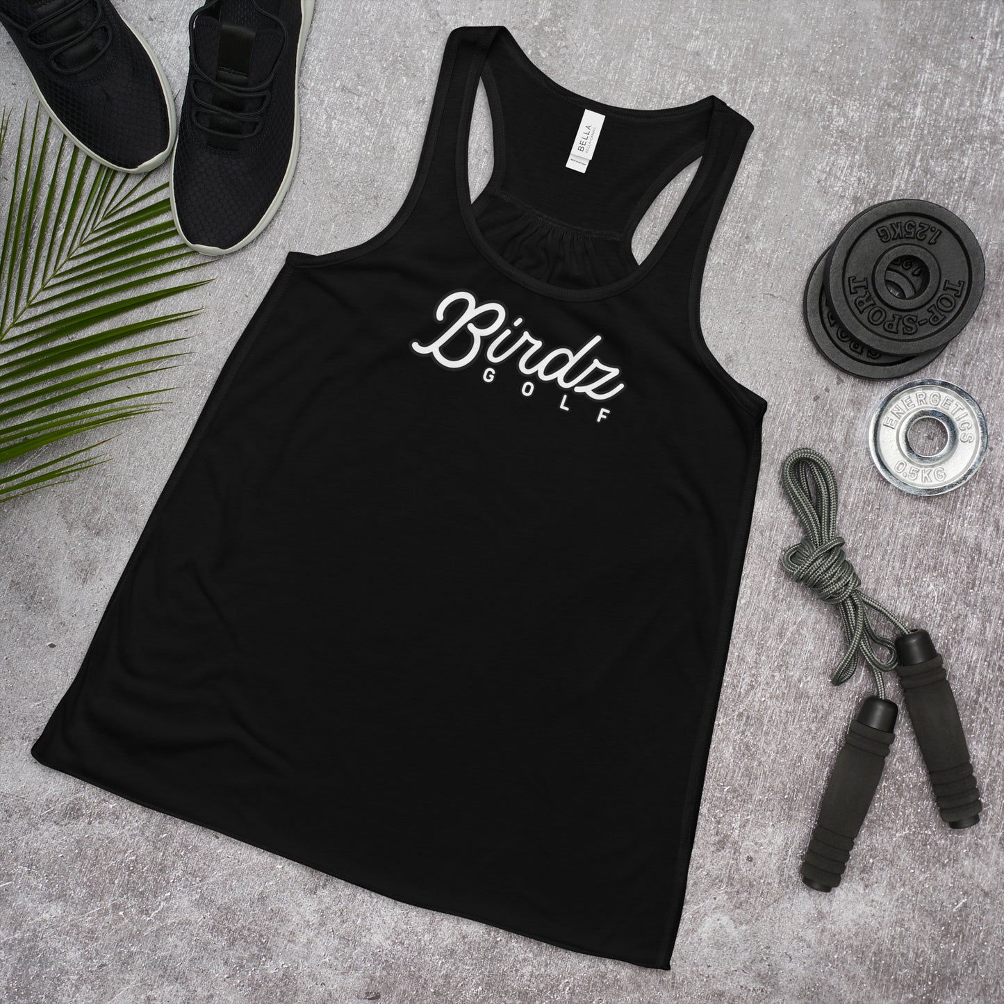 Women's Flowy Racerback Tank - Birdz Golf - BIRDZ. ONLY.