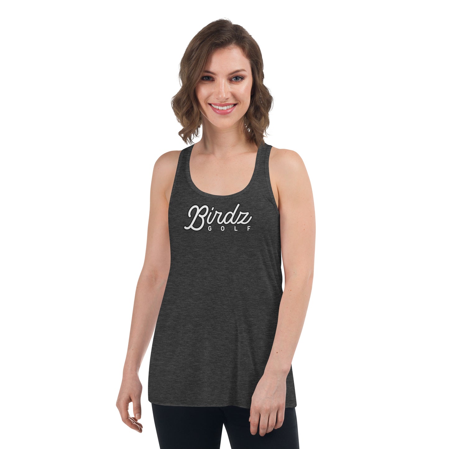 Women's Flowy Racerback Tank - Birdz Golf - BIRDZ. ONLY.