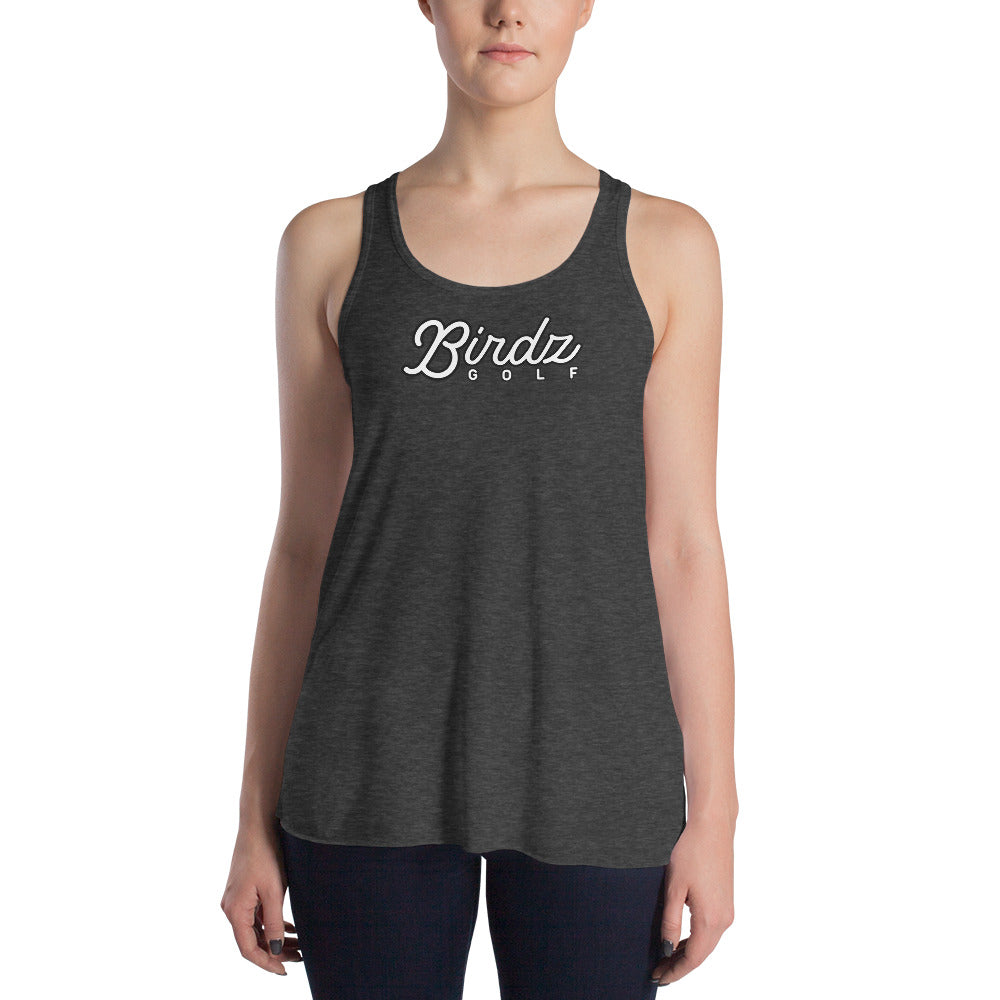 Women's Flowy Racerback Tank - Birdz Golf - BIRDZ. ONLY.