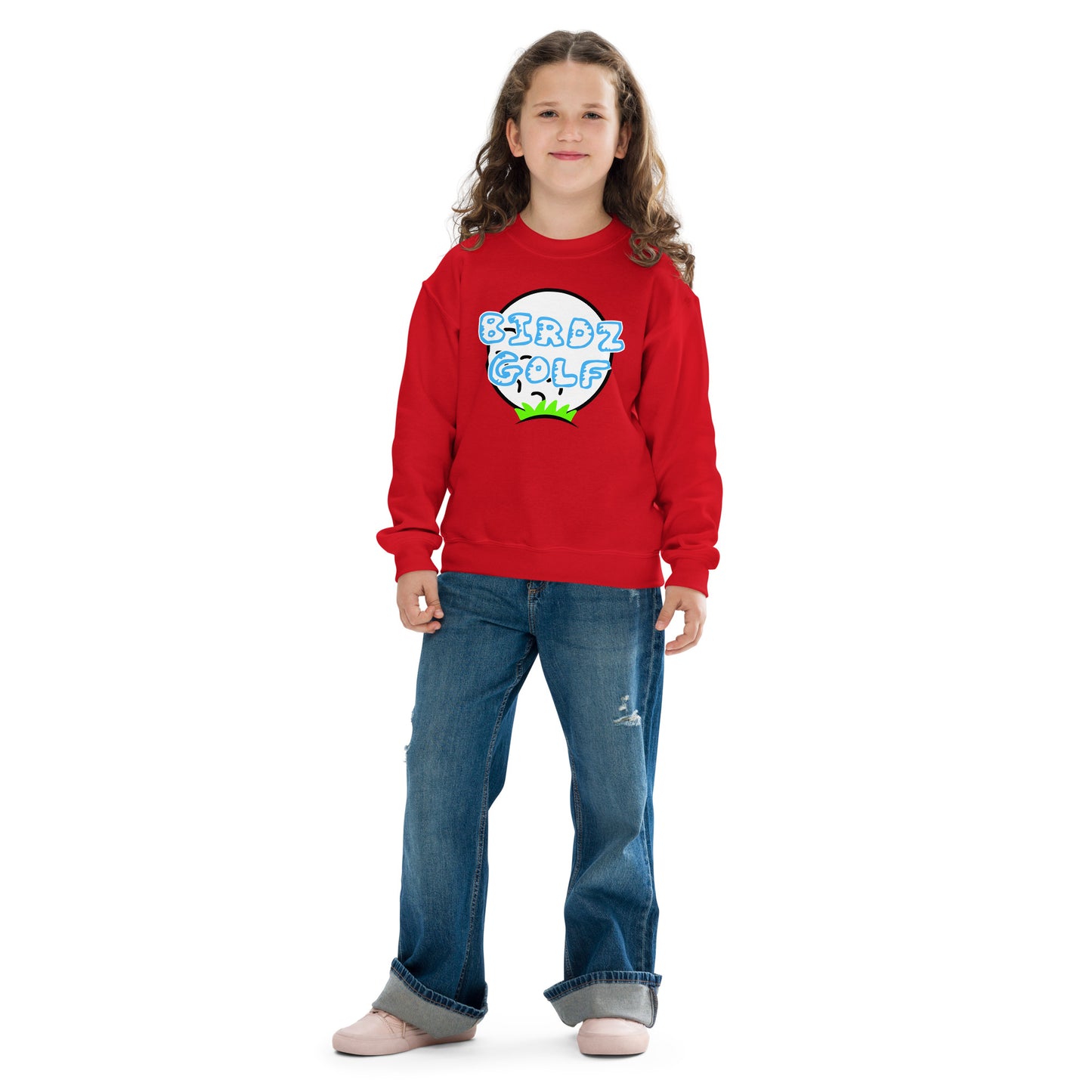 Birdz Golf Youth crewneck sweatshirt - Birdz Golf - BIRDZ. ONLY.