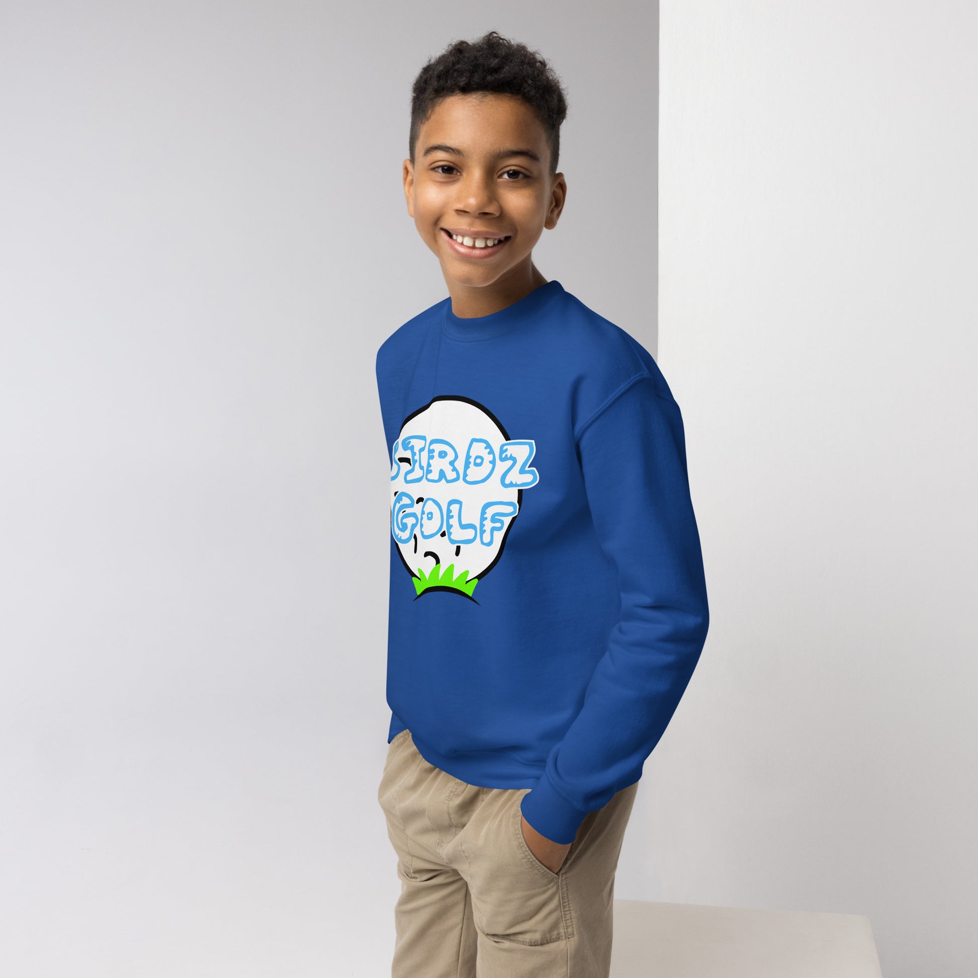 Birdz Golf Youth crewneck sweatshirt - Birdz Golf - BIRDZ. ONLY.