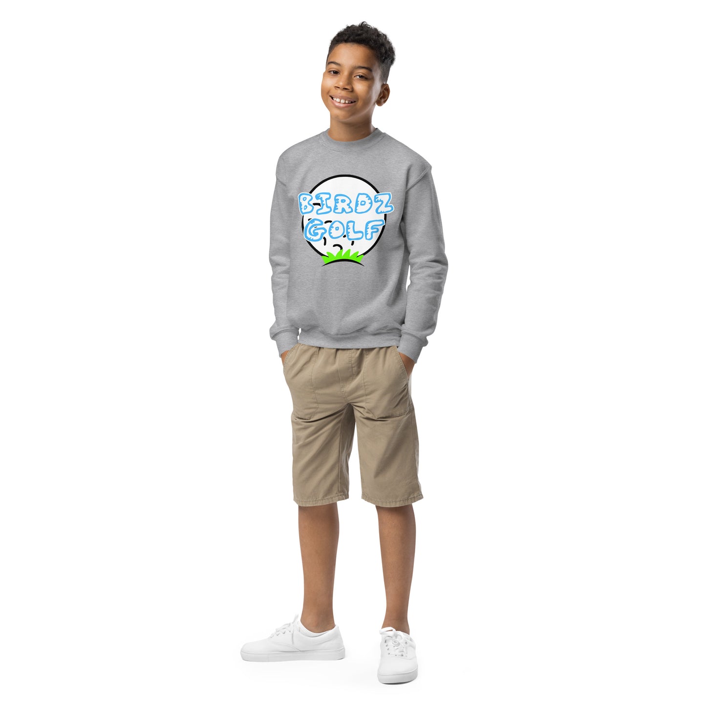 Birdz Golf Youth crewneck sweatshirt - Birdz Golf - BIRDZ. ONLY.