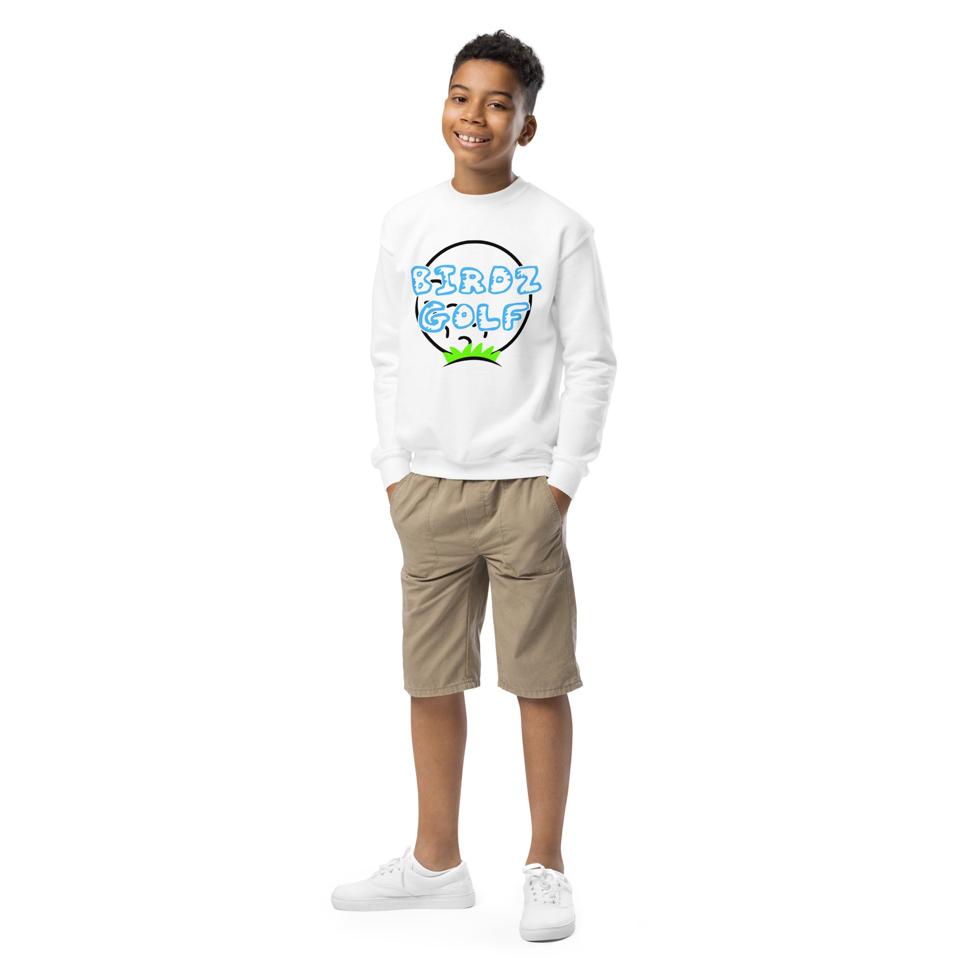 Birdz Golf Youth crewneck sweatshirt - Birdz Golf - BIRDZ. ONLY.