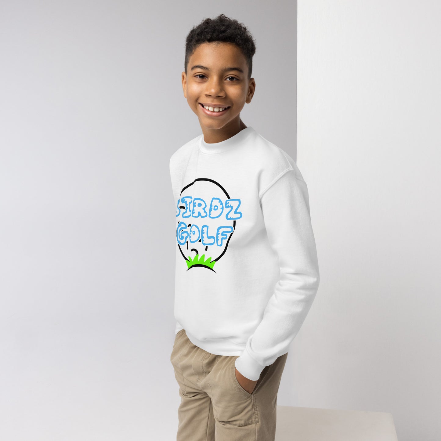 Birdz Golf Youth crewneck sweatshirt - Birdz Golf - BIRDZ. ONLY.