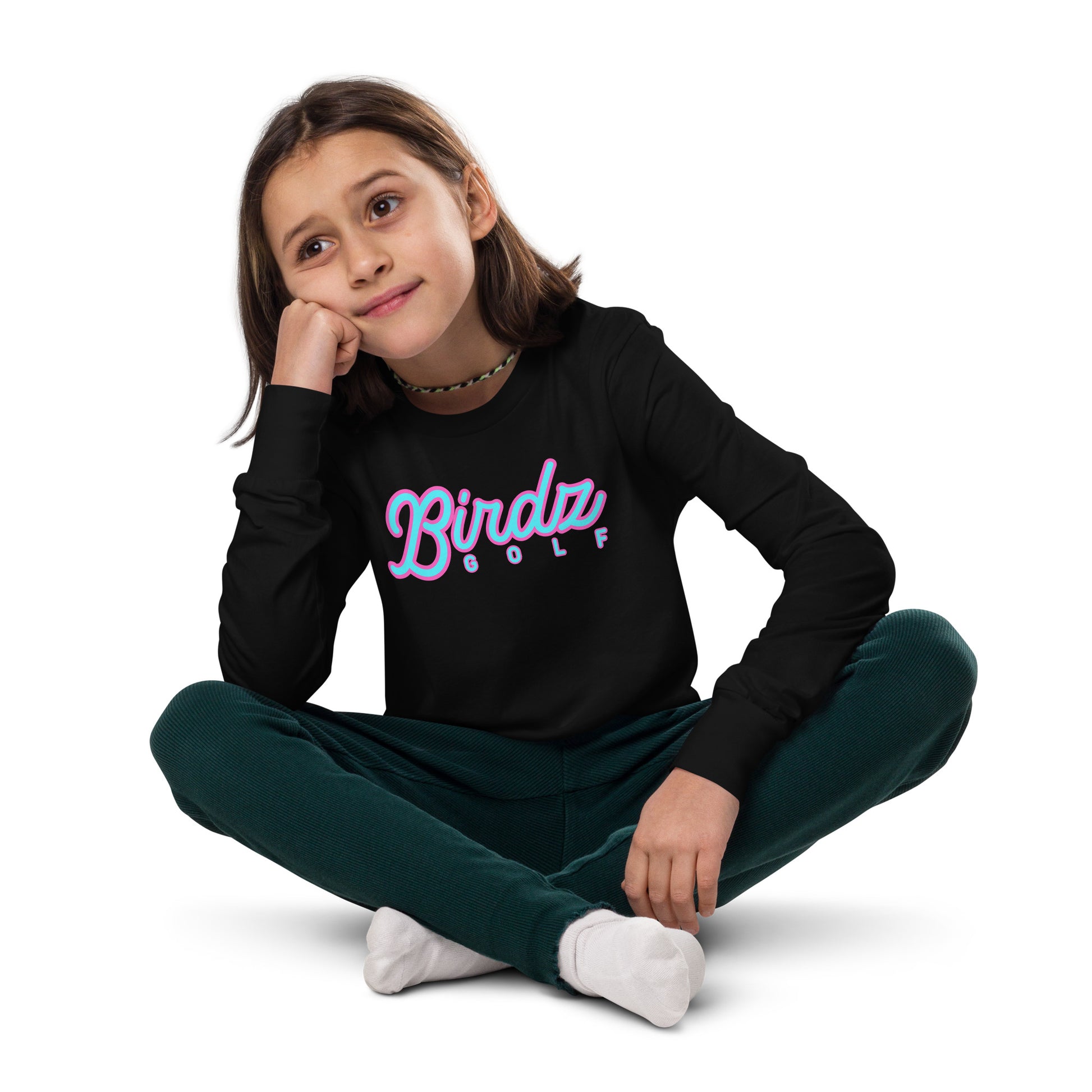 Youth long sleeve tee - Birdz Golf - BIRDZ. ONLY.