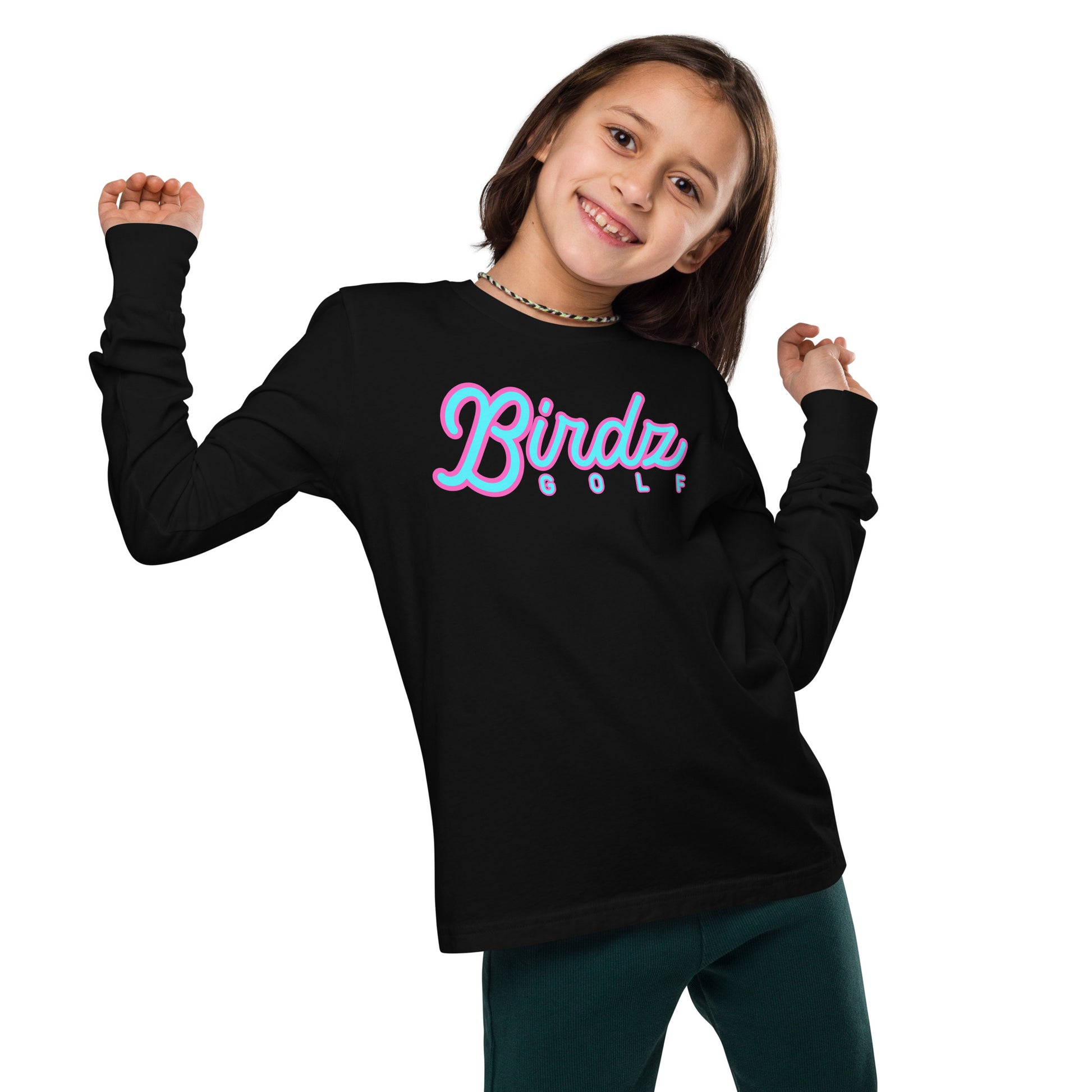 Youth long sleeve tee - Birdz Golf - BIRDZ. ONLY.