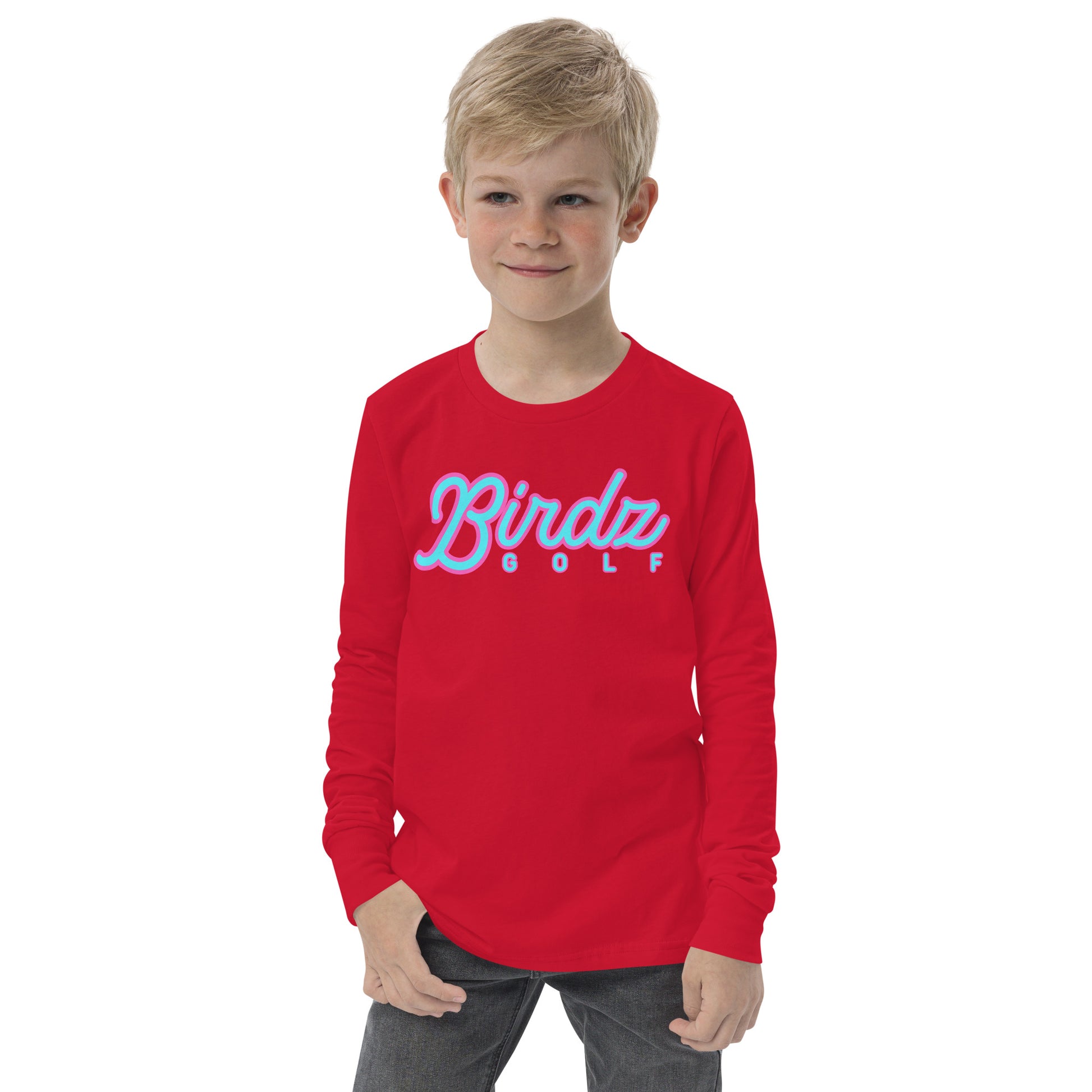 Youth long sleeve tee - Birdz Golf - BIRDZ. ONLY.