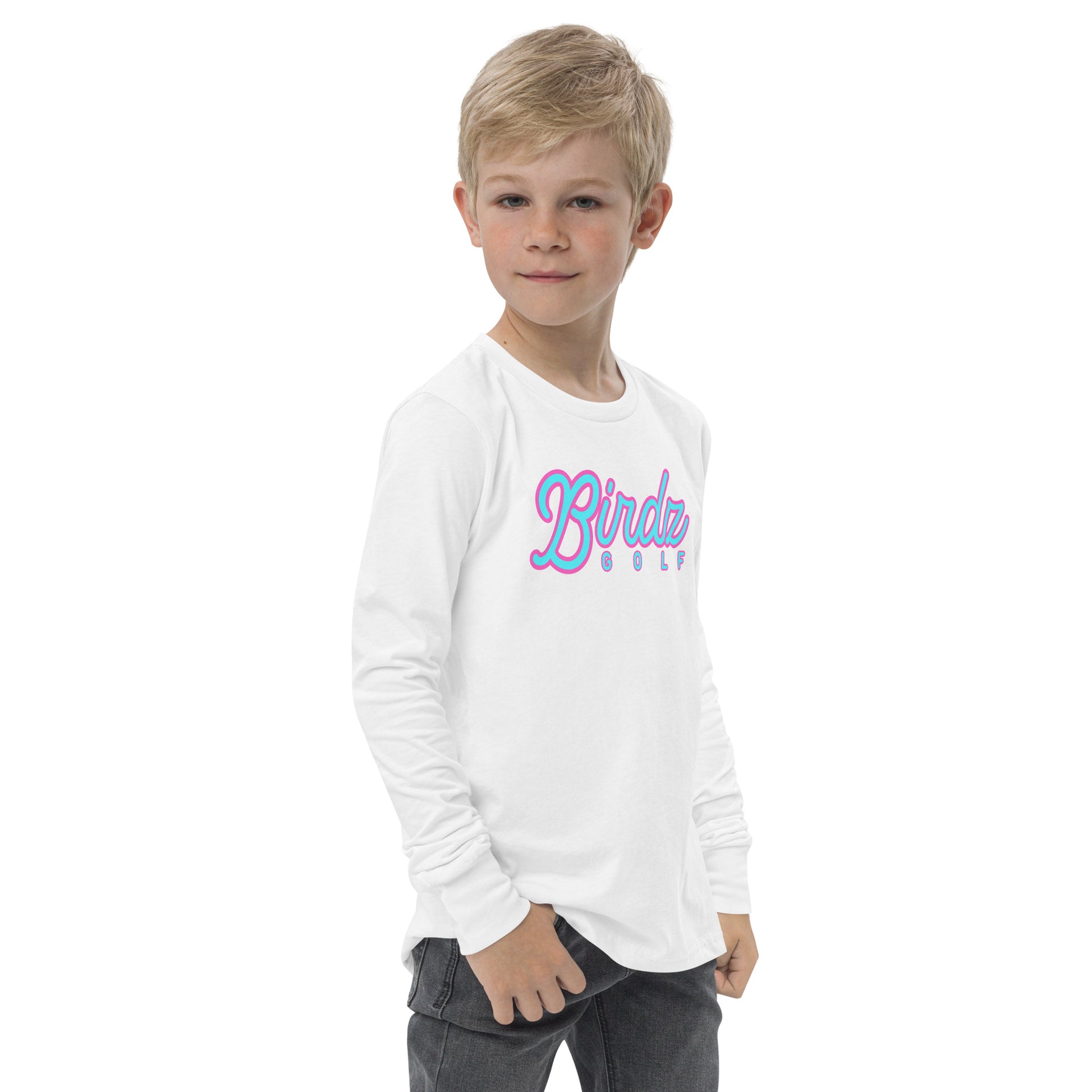 Youth long sleeve tee - Birdz Golf - BIRDZ. ONLY.